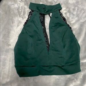 Crop top and pencil skirt set, Charlotte Russe